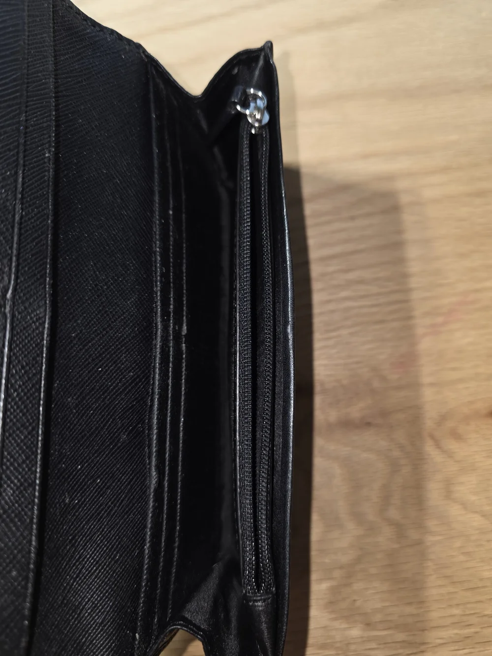 COACH Black Signature Canvas Wallet